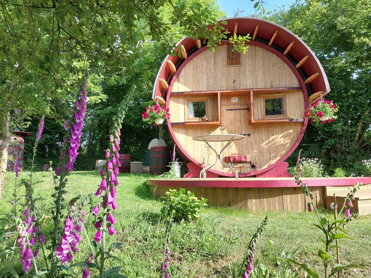 L'Authentique Tonneau A Cidre D'Emma Villa Litteau Kültér fotó