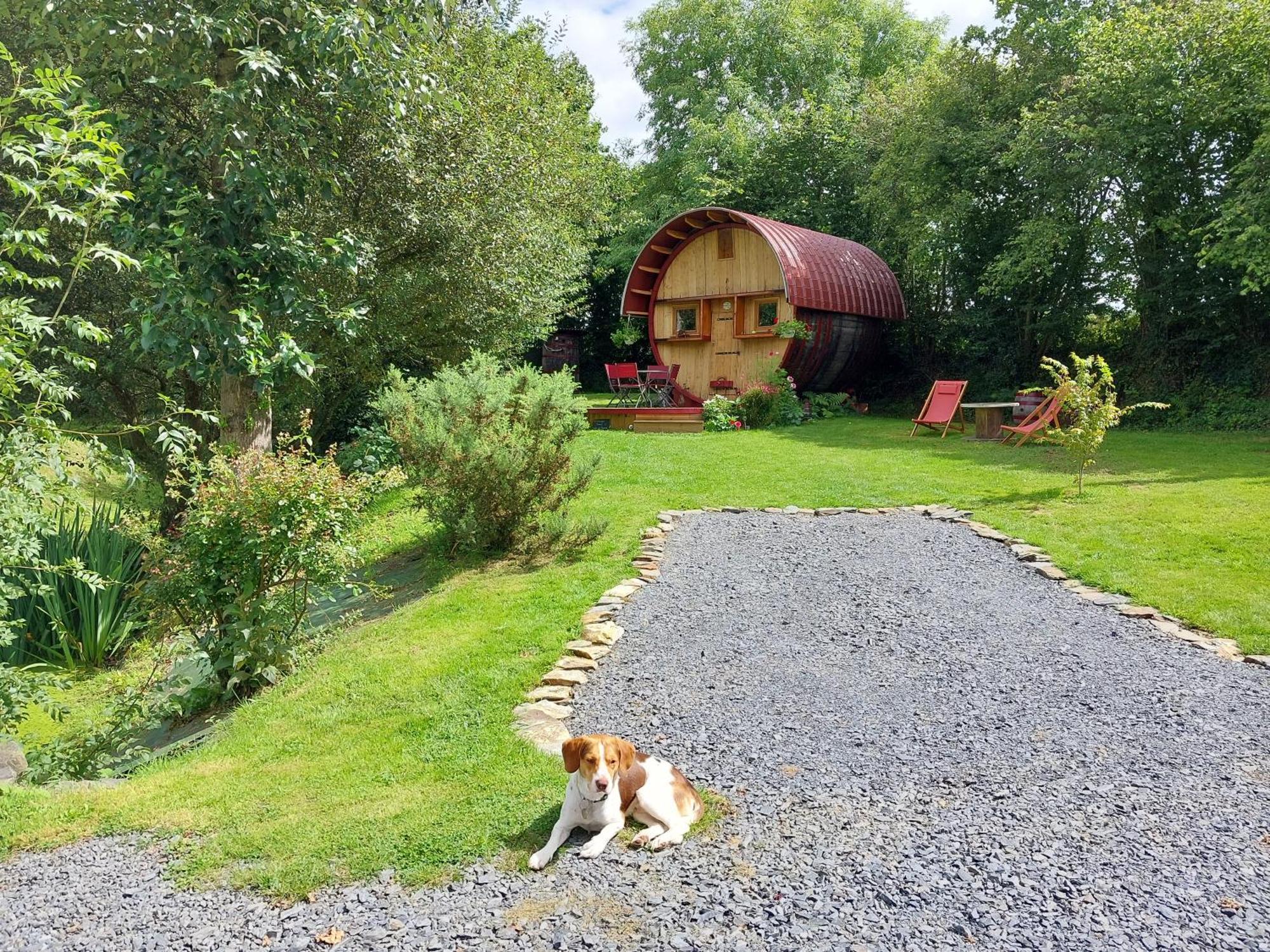 L'Authentique Tonneau A Cidre D'Emma Villa Litteau Kültér fotó